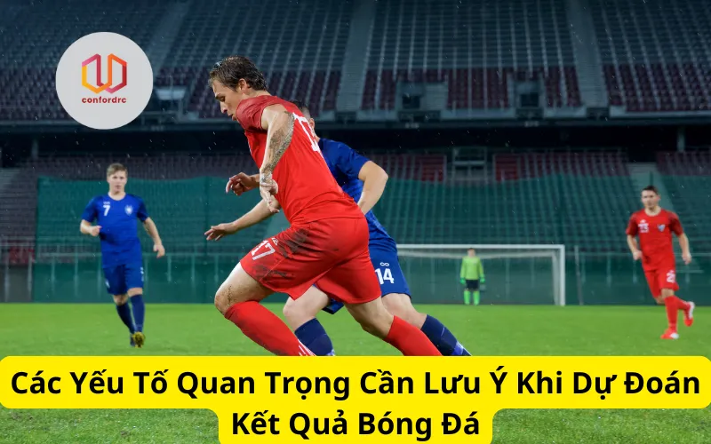 Các Yếu Tố Quan Trọng Cần Lưu Ý Khi Dự Đoán Kết Quả Bóng Đá