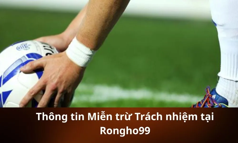 Thông tin Miễn trừ Trách nhiệm tại Rongho99