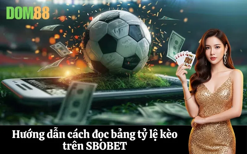 Hướng dẫn cách đọc bảng tỷ lệ kèo trên SBOBET