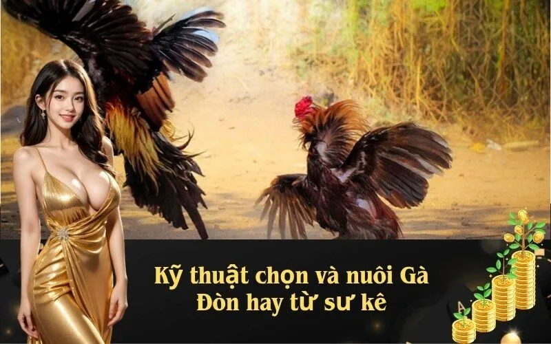 Kỹ thuật chọn và nuôi Gà Đòn hay từ sư kê