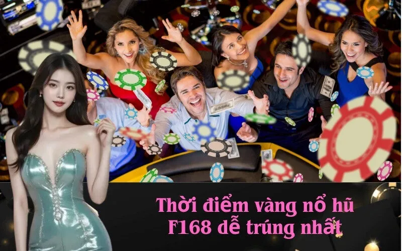 Thời điểm vàng nổ hũ F168 dễ trúng nhất