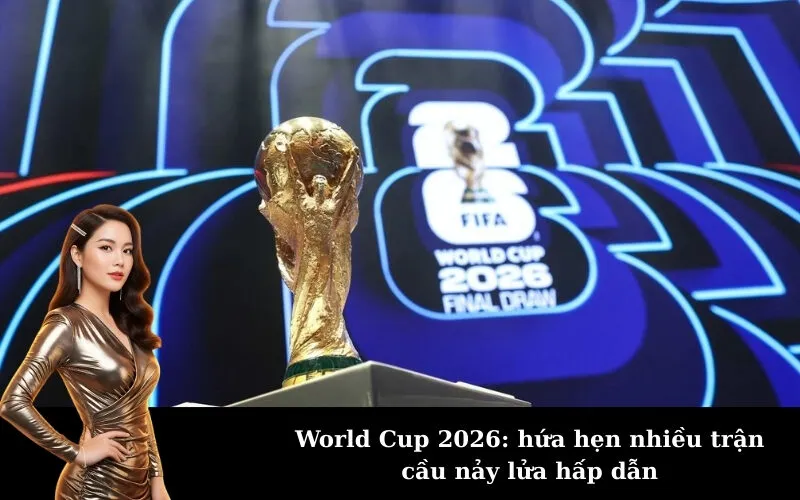 World Cup 2026: hứa hẹn nhiều trận cầu nảy lửa hấp dẫn